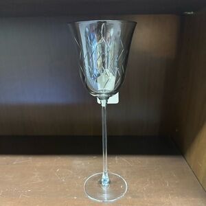Durand Cristal D'Arques Diamant Megeve Wine Glass Signed